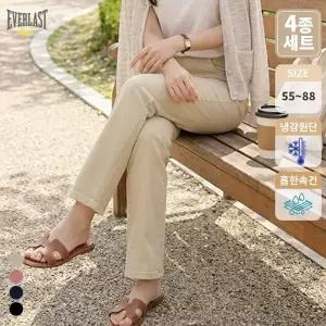 [4종세트] 에버라스트 여름 여성 달라붙지 않는 쿨냉감 아이스 텐션팬츠 BON-2650s5