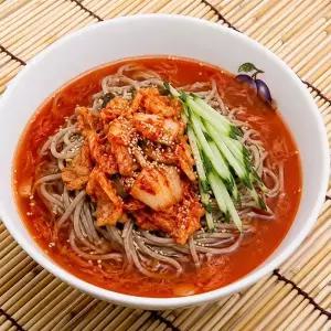 김치말이 메밀국수세트/메밀국수200g10인분+김치말이육수10봉