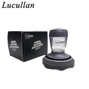 Lucullan 올인원 타이어 샤인 리케이터 왁스 디스펜스 스폰지 키트 대시보드 플라스틱 드레싱용