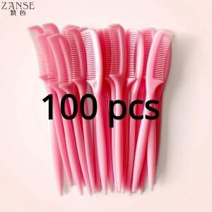속눈썹 연장을위한 100pcsMicro 빗 미니 메이크업 브러쉬 춤추는 춤추는 인형 인형제작 인형만들기 춤추는