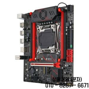 게이밍 마더보드 세트 SOYO X99 C612 인텔 제온 E5 2630 V4 CPU DDR4 16Gx1 2133MHz RAM 데스크탑 컴퓨터