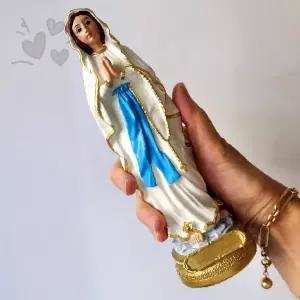 성모 마리아 조각상 피규어 종교 신앙 용품 가톨릭 기도실 거실 책상 장식