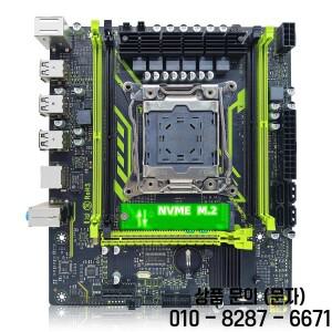 ZSUS X99 8D4 마더보드 세트 키트(LGA2011 3 Xeon E5 2650 V3 CPU DDR4 16GB(1x16GB) 2133MHZ RAM 메모리 N