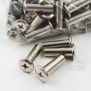 연결너트 8x30 니켈 가구부속 볼트너트 평볼트너트 가구용너트 가구너트