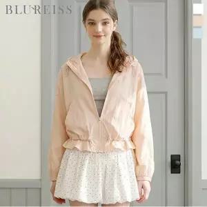 [블루레이스] 후드넥 스트링 써머 바람막이 점퍼_B6M1JP1441