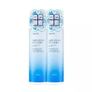 [셀러허브]식물나라 시원한 산뜻 데오 바디 스프레이 100ml x 2개 (S49502139)