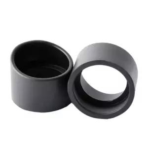쌍안 생물 스테레오 현미경 망원경 단안 쌍안경용 고무 접안 렌즈 커버 가드, 34mm 직경 Bevel