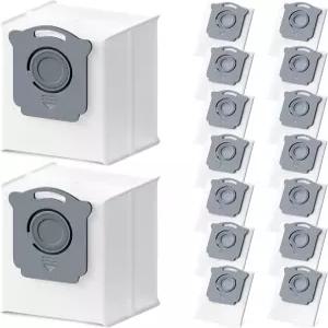 16팩 진공백 교체용 iRobot Roomba i7 클린 i4 i3 호환됩니다 i 처리 s9 i1 i6 먼지 j 베이스 자동 시리즈