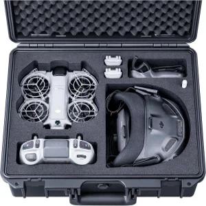 DJI Neo 2 모션 콤보용 라이커스 배터리 지원 컨트롤러 케이스 방수 8개의 전용 N33 최대 하드 FPV 타이탄