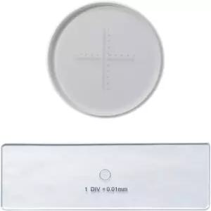 MUHWA 0.1mm 고정밀 안구 마이크로미터 스테이지 현미경