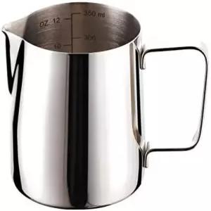 라떼 아트 에스프레소 스팀용 스테인리스 스틸 우유 거품기 - 350ml 바리스타 프로더 컵