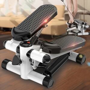 미니 스테퍼 페달 스테퍼 최대 120kg 트위스트 스테퍼 머신 LED 디스플레이 슬리밍 트레드밀 풀 로프 운동
