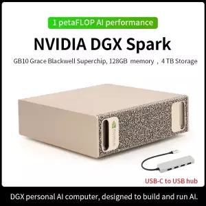 NVIDIA DGX Spark 컴퓨터 및 블랙웰 AI 소형 서버