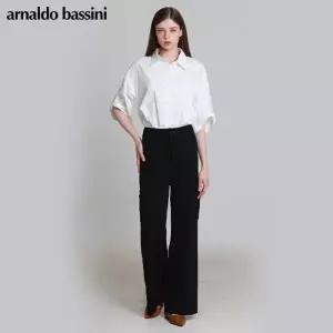 [아날도바시니(ARNALDO BASSINI)] 밴딩 카고 니트바지 (택가격: 118000원)