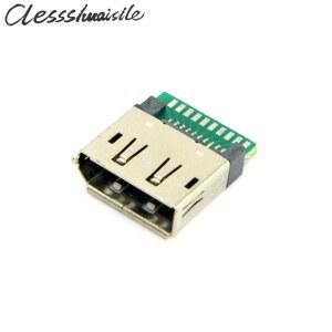 DP단자 10개 DP 디스플레이포트 소켓 리셉터클 솔더 케이블용 PCB 걸이 보드 거치대 걸게 HDTV