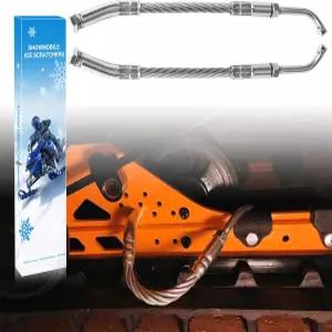 카비우스 아이스 스크래처 스노우모바일 2025 업그레이드 폴라리스 스키두 북극 고양이 호환되며 후진 및