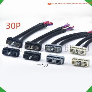 자동 커넥터 ECU 소켓 오일 드릴링 기계 부품 와이어 하네스  15492542 30 핀