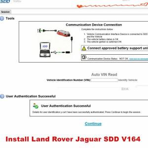 2023 SDD JLR IDS 랜드로버 재규어 버전 V164용 프로그램 설치 및 활성화