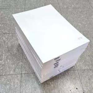 A4 사이즈 180g 1000매 무지 상장 모조지 백상지 전단지 종이 학교 미술놀이