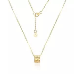 14K 테셀 큐빅 링 펜던트 체인 목걸이 MON42582