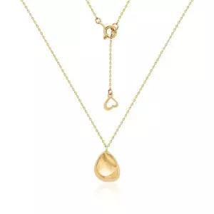 14K 디플랫 소프트 커브 체인 목걸이 MON42580