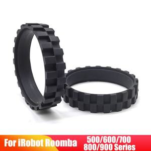 iRobot ROOMBA 휠 500용 타이어 600700 800 900E5 I7+S9 IROBOT 980 698 시리즈 미끄럼 방지 고무 액세서리