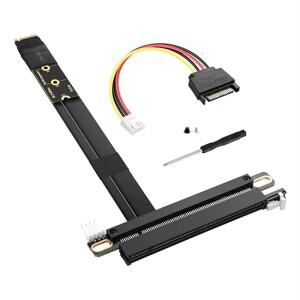 15CM 20CM M.2 NGFF NVMe M-Key 확장 케이블 - PCIE 3.0 x16 그래픽 카드 라이저 어댑터 (M2 2230 2242 호