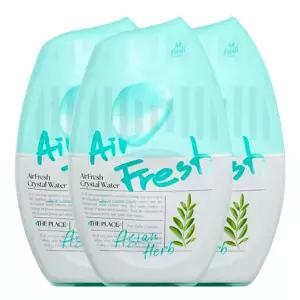 홈즈 에어후레쉬 크리스탈워터 아시안허브 400ml X 3개