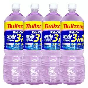 불스원 레인OK 에탄올 코팅워셔 1.8L X 4개