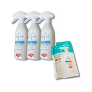 랩신 풋샴푸 쿨링 410ml 3개 + 리필 400ml