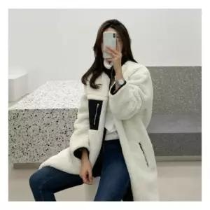 남성아우터 남성양면뽀글잠바 3컬러 남자 털잠바 롱점퍼 코트 1P