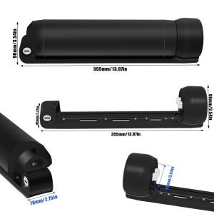 MAX 21pcs 21700 셀 Ebike 배터리 케이스 상자 다운 튜브 홀더 포함)