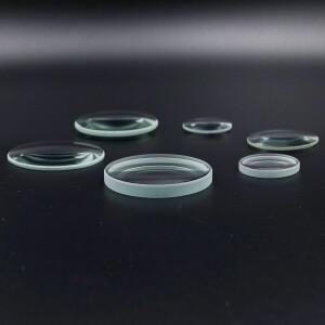 유리 이중 볼록 렌즈 오목 직경. 30mm 초점거리 광학