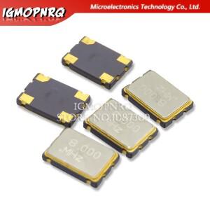 SMD 5070 액티브 크리스탈 오실레이터, OSC 25MHZ, 6M, 10M, 33M, 7050 5*7, 개