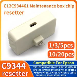 C9344 C12C934461 유지보수 박스 칩 리셋터 (엡손 XP-2101 3100 L3550 WF2851 WF 2810 용)