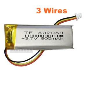 무선 헤드셋 800mAh 3.7V 배터리 PTC 802050 Sena SRL1 (SP51) SHOEI Neotec II GT-Air J-Cruise 3선
