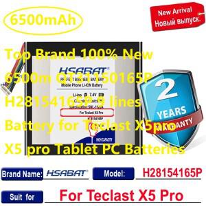 Teclast X5pro X5 태블릿 PC 배터리 용 최고  100% 새 6500mAh QT31150165P H28154165P 9 라인