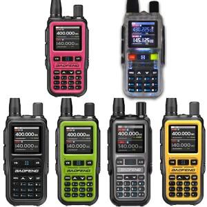 바오펑 UV-5R 미니 듀얼 밴드 양방향 무전기 (5W/999채널) | 블루투스 앱 프로그래밍, NOAA 날씨 경보, 타