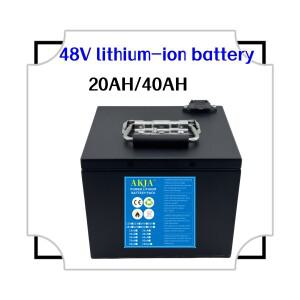 공기 고속 운송 48V60AH 전체 용량  18650 리튬 배터리 3000W 미만 모터