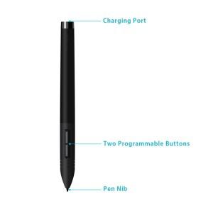 Huion 전문 그래픽 드로잉 태블릿 420/H420/H610 GAOMON S56K/M106K/1060PRO 용 PEN80 충전식 디지털 펜