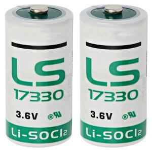 PLC 가스 감지기 알람 배터리 LS17330 2 3A 3.6V 호환 10개