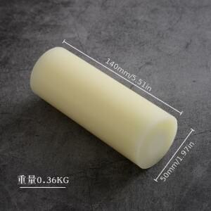 직경 5cm, 길이 14cm의 나일론 막대. 수제 DIY 가죽 제품 칼 금형, 타공 도구, 망치