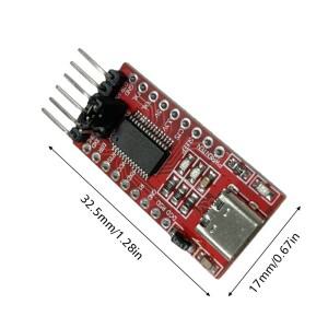 3.3V 5V FT232RL 모듈 USB to TTL TYPE-C 인터페이스 아두이노용 안정성 DTR RX TX VCC CTS GND