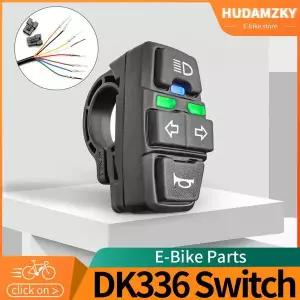 Ebike 헤드 라이트  경적크루즈  전기 자전거 바이크 오토바이 버튼 용 터닝 라이트 스위치 DK336 회전 신