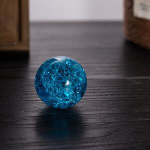 30MM/40MM 크리스탈 얼음 크래킹 공 물 분수 분재 유리 Fengshui 장식 홈