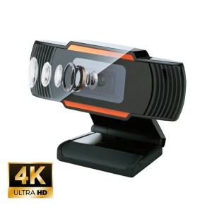 720P 웹캠 4K Para PC 자동 초점 HD 1080P 노트북 USB 카메라(라이브 스트리밍/화상 통화/회의용 마이크 포