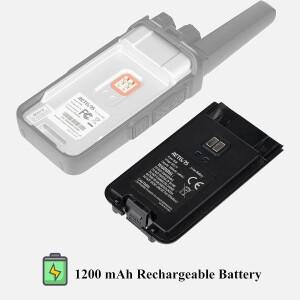 Retevis RT68 용 새 원본 1200mAh 리튬 이온 충전식 배터리 양방향 라디오 워키 토키 액세서리 C9225A