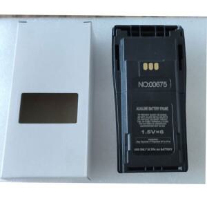 모토로라 DEP450 DP1400 GP3188용 모토 워키토키 배터리 케이스 박스(벨트 클립 포함)
