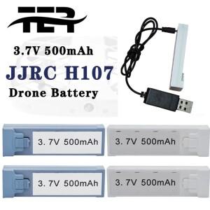 JJRC H107 배터리 용 3.7V 500MAH 드론 미니 소형 Lipo 예비 부품  액세서리