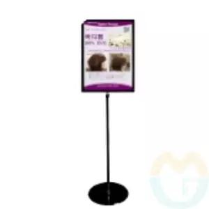 주문제작 스텐딩 POP꽂이(개폐형)A3 라이팅패널 LED베너 전자현수막 라이트판넬 엘이디간판